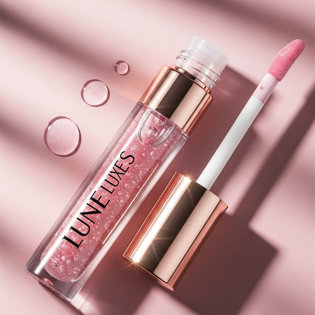 Lune Luxes Crystal Shine Hydrating Lip Gloss
