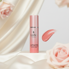 Lune Luxes Rose Butter Lip Glowy Balm