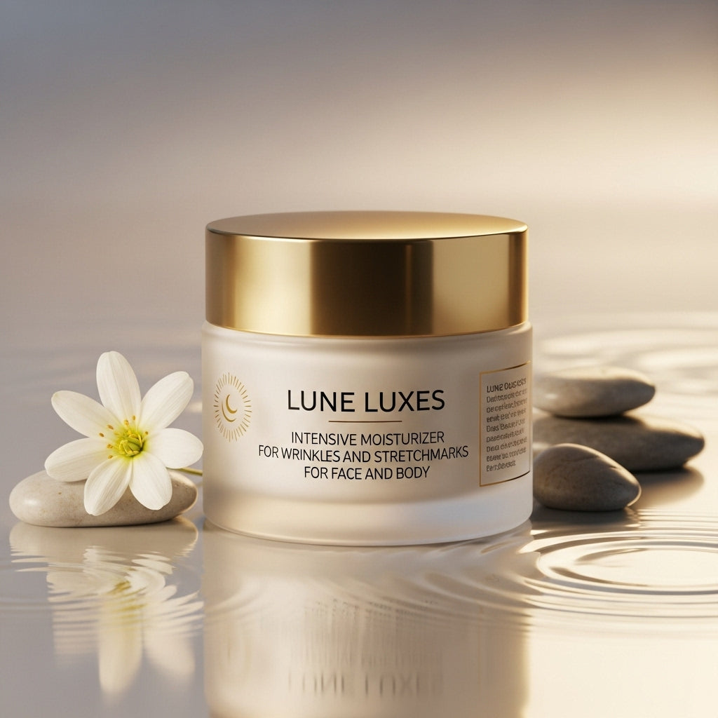 Lune Luxes Intensive Anti-Wrinkle & Stretchmark Moisturizer – Face & Body
